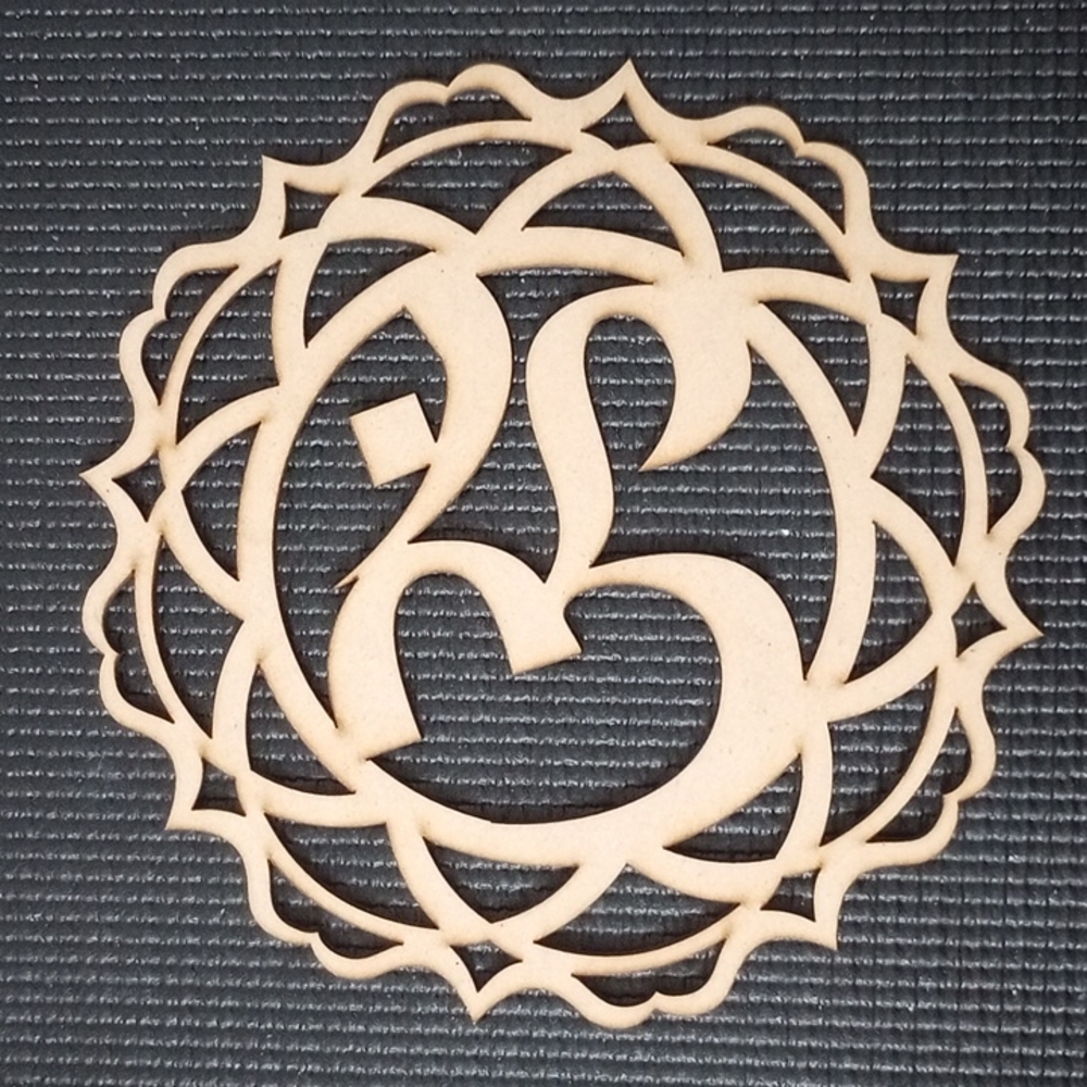 OM Mandala, ornamental decor.